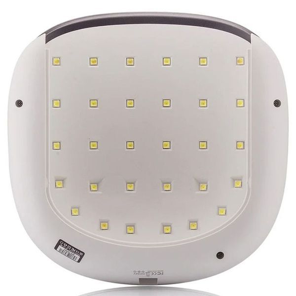 Komilfo SUNUV Універсальна UV LED лампа Sun4S 48 Вт, White, чорна вставка 496991 66262 фото