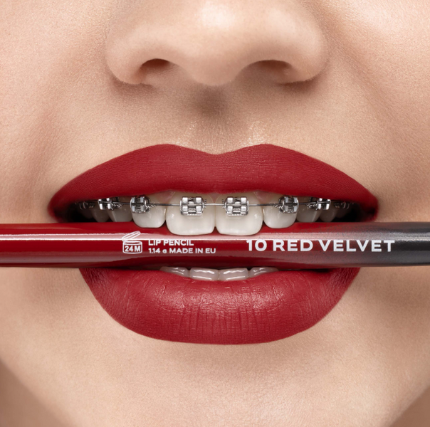 SAYEAH BEAUTY Олівець для губ 10 Red Velvet Lip Pencil 110085 фото