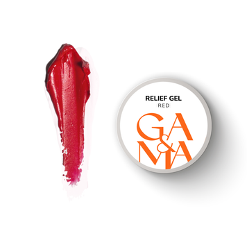 GA&MA Relief Gel Red/ Рельєф Гель Червоний 5 мл 70588 фото