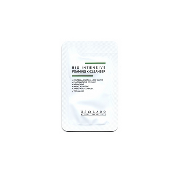 USOLAB Делікатна гель- пінка для вмивання з вітаміном К Bio Intensive Foaming K Cleanser, 1,5 мл ТЕСТЕР 59774 фото