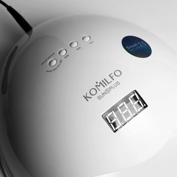 Komilfo SUNUV Універсальна UV LED лампа Sun5 Plus 48 Вт, White, кварцові світлодіоди 214032 66263 фото