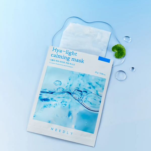 NEEDLY Зволожувальна маска з гіалуроновою кислотою Hya-light Calming Mask, 25 мл 119265 фото