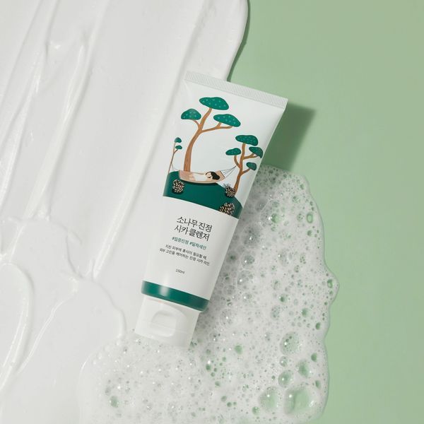 ROUND LAB Очищувальна пінка з екстрактом голок сосни Pine Calming Cica Cleanser, 150 мл 27589 фото