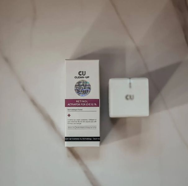 CU SKIN Clean-Up Крем для шкіри навколо очей з ретинолом 0,1% Retinol Activator For Eye 0.1%, 15 мл 40230 фото