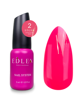 EDLEN Water Acrygel Neon №02 9 ml 52714 фото