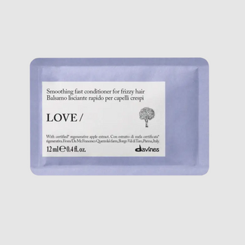 DAVINES LOVE Conditioner Кондиціонер швидкої дії для гладкості неслухняного волосся Essential Haircare, 12 мл 118518 фото