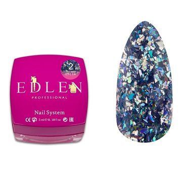 Edlen Disco Glitter Edlen 5 ml. №02 52618 фото