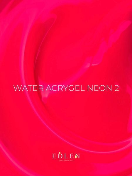 EDLEN Water Acrygel Neon №02 9 ml 52714 фото