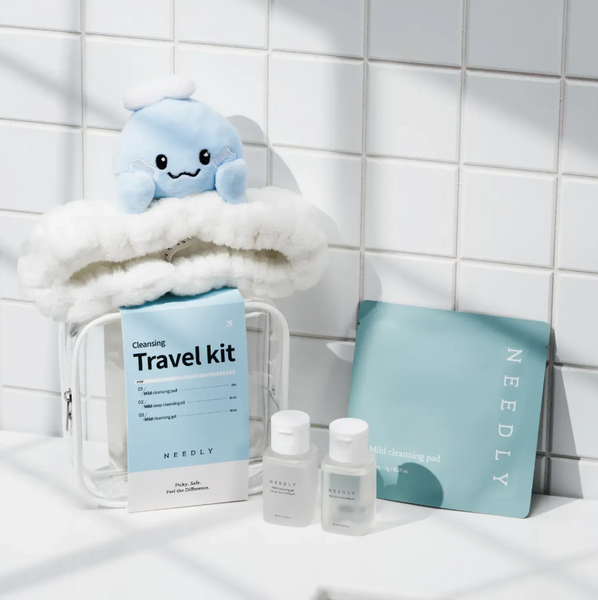 NEEDLY Дорожній набір мініатюр для очищення шкіри Cleansing Travel Kit (3 в 1) 119108 фото