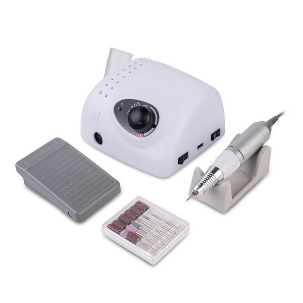 BUCOS ZS-705 WHITE PROFESSIONAL (65W/35000 об.) Фрезер + 6 покращених фрез 26841 фото