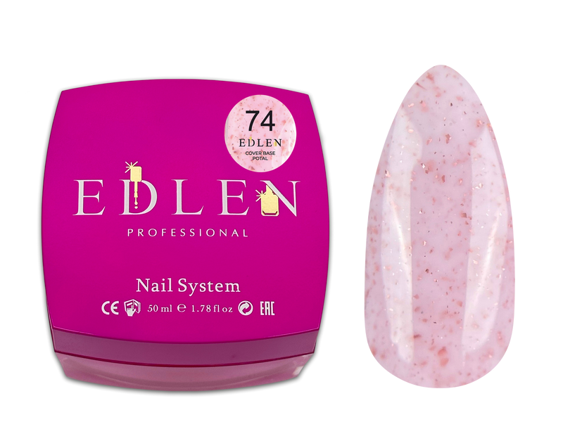 Edlen Cover base Potal Edlen 50 ml. №74 52503 фото Edlen Cover base Potal Edlen 50 ml. №74 52503 фото
