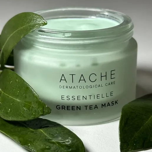 Atache Essentielle Reafirming Mask Green Tea 50мл Відновлювальна заспокійлива маска 53768 фото
