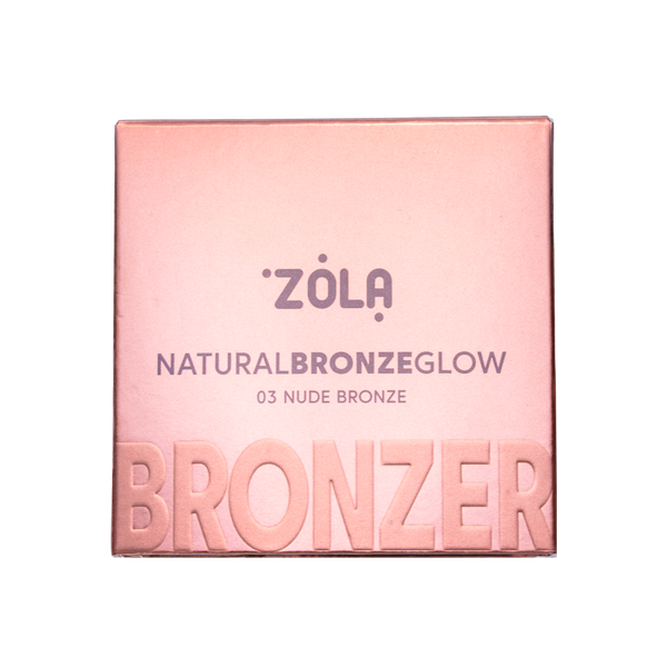 ZOLA Бронзер Natural Bronze Glow 03 Нюдова бронза Nude Bronze 118121 фото