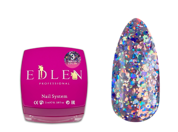 Edlen Disco Glitter Edlen 5 ml. №03 52619 фото