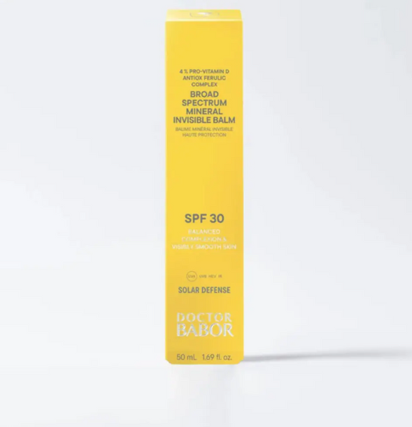Dr.BABOR Сонцезахисний мінеральний бальзам Broad Spectrum Mineral Invisible Balm SPF 30, 50 мл 112508 фото