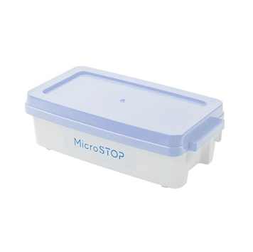 MicroSTOP Контейнер з блакитною кришкою для знезараження, 1 л. 113756 фото