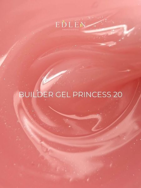 EDLEN Builder gel Princess №20 15 ml 59747 фото