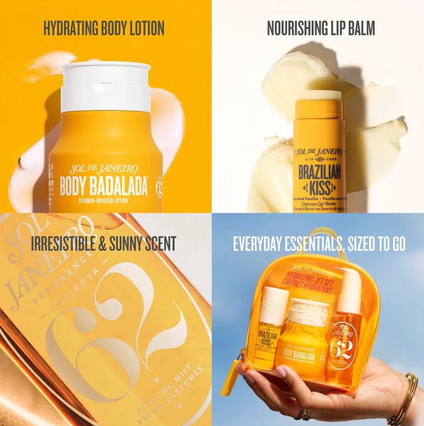 Sol de Janeiro Hydrating Jet Set Coffret Hydratant 114940 фото