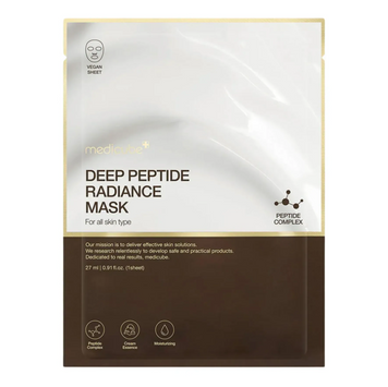 MEDICUBE Регенеруюча кремова маска з пептидами Deep Peptide Radiance Mask, 27 мл 113201 фото