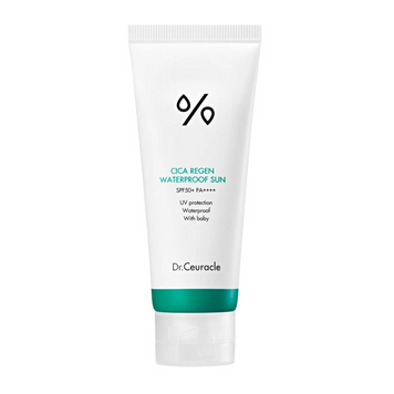Dr.Ceuracle Водостійкий сонцезахисний крем з центелою азіатською Cica Regen Waterproof Sun SPF50+ PA++++, 100 мл 42213 фото