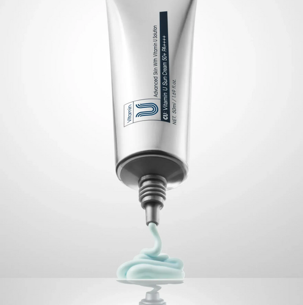 CU SKIN Заспокійливий сонцезахисний крем з вітаміном U та пептидами Vitamin U Sun Cream SPF 50+ PA++++, 50 мл 107944 фото
