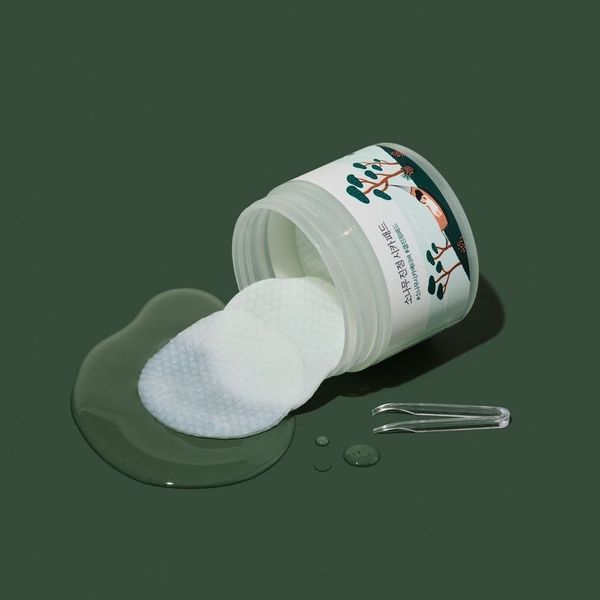 ROUND LAB Заспокійливі пілінг-педи з екстрактом голок сосни Pine Calming Cica Pad, 50 шт 27593 фото