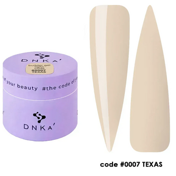 DNKa' Builder Gel Light #0007 Texas, 15 мл 115465 фото