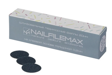 NailFileMax Набір з основи Овала та змінних файлів 55330 фото