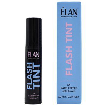 ELAN Система прямого фарбування брів "Flash Tint" 14 Dark Coffe, 10 мл 107983 фото