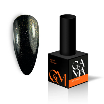 GA&MA Top Shimmer 1 10 ml / Топ з шимером 1 10мл 70722 фото