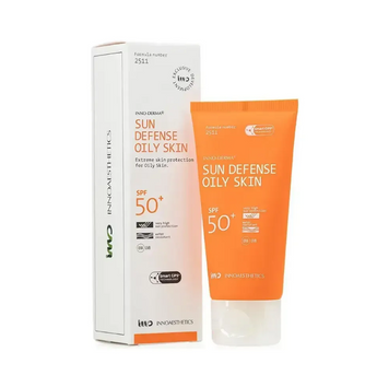 INNOAESTHETICS Сонцезахисний крем для жирної шкіри Inno-Derma Sun Defense Oily Skin SPF 50+, 60 мл 110600 фото