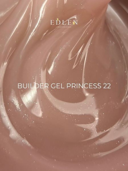 EDLEN Builder gel Princess №22 15 ml 59749 фото