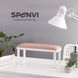 SPENVI Підставка для манікюру Loft Light pink на знімних білих металевих ніжках на білій основі 35892 фото 3
