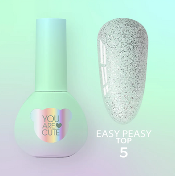 YOU ARE CUTE Топ для гель-лаку Top Easy Peasy №5, 5 мл 111625 фото