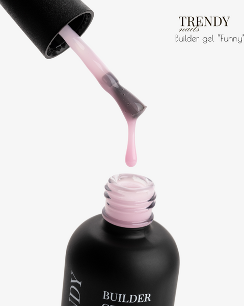 Trendy Nails Builder Gel in a bottle Funny HEMA/TPO free 10 ml 113397 фото