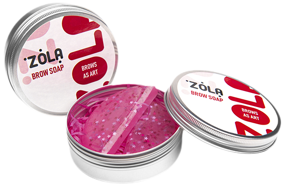 ZOLA Мило для брів для фіксації волосків 50 г 20565 фото