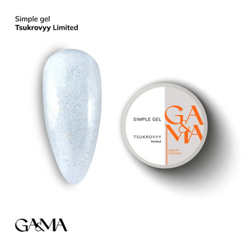 GA&MA Simple gel Tsukrovyy / Сімпл гель Цукровий - Limited edition 15 мл 18511 фото