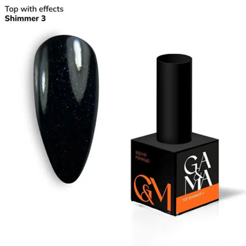 GA&MA Top Shimmer 3 10 ml / Топ з шимером 3 10мл 70724 фото