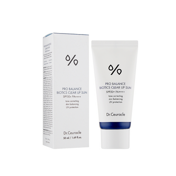 Dr.Ceuracle Сонцезахисний освітлюючий крем з пробіотиками Pro Balance Biotics Clear Up Sun SPF 50+ PA++++, 50 мл 42202 фото