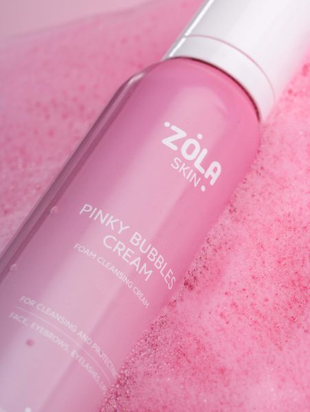 ZOLA Крем-пінка для вмивання Pinky Bubbles Cream, 150 мл 113241 фото