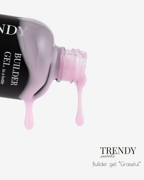 Trendy Nails Builder Gel in a bottle Graceful HEMA/TPO free 10 ml 113409 фото