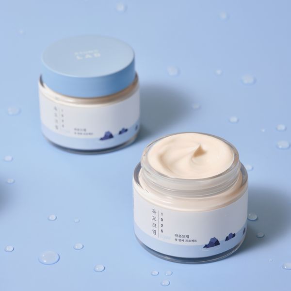 ROUND LAB Зволожуючий крем з морською водою для сухого типу шкіри 1025 Dokdo Cream, 80 мл 27561 фото