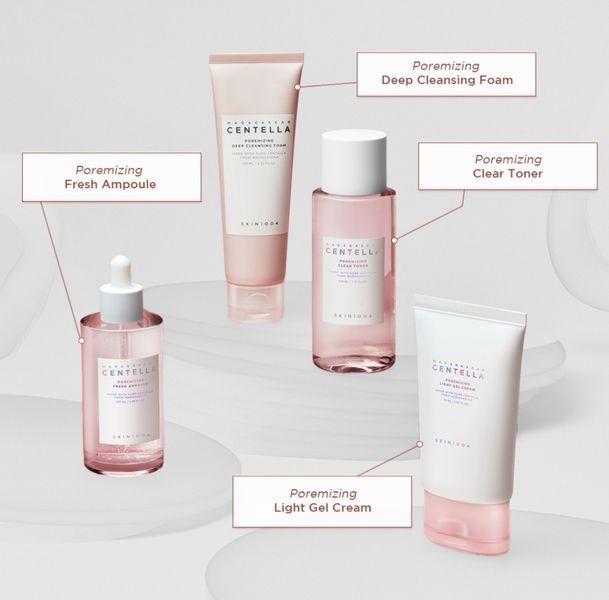 SKIN1004 Сироватка для звуження пор з центеллою та рожевою сіллю Madagascar Centella Poremizing Fresh Ampoule 30 ml 71848 фото